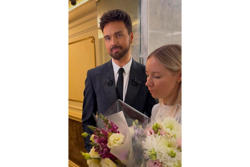     Александр Панайотов с супругой. / Денис Сорокин