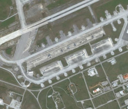 Вид со спутника.