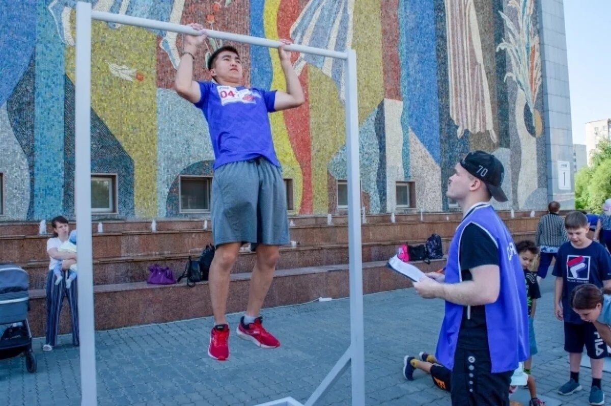    В Оренбурге прошел корпоративный фестиваль ГТО среди газодобытчиков