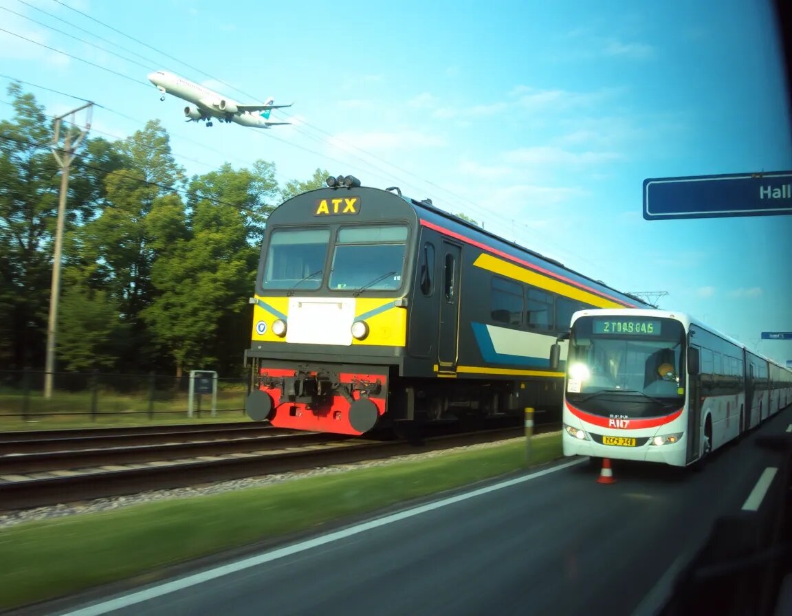 Мы едем-едем-едем... и летим!