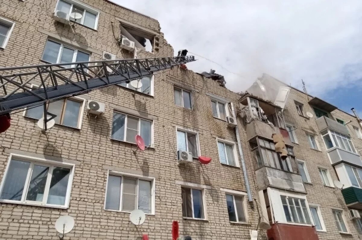    Бусаргин: в многоквартирном доме Ершова из-за пожара обрушилась часть этажа