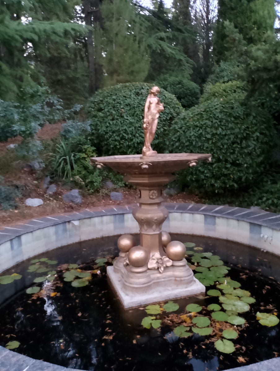 А это мы в расчудесном приморском парке Фороса