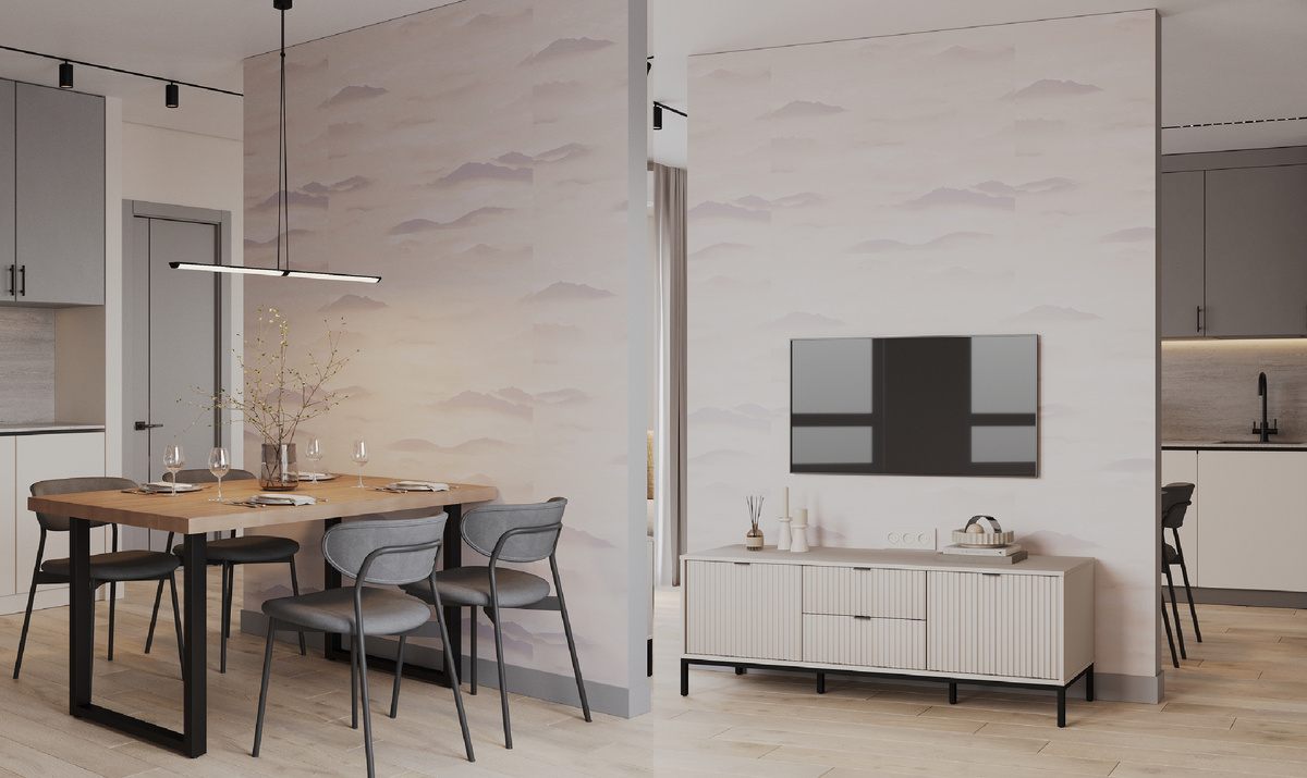 Обои CLR4 002/1 из коллекции Clair от бренда Loymina