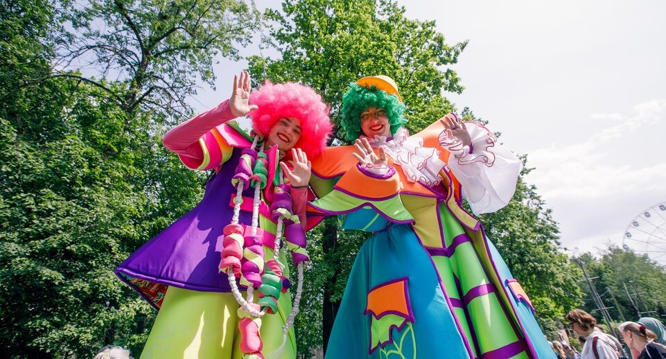    Праздник в честь Дня защиты детей в парке им. Л. Н. Толстого в Химках / Медиасток.рф