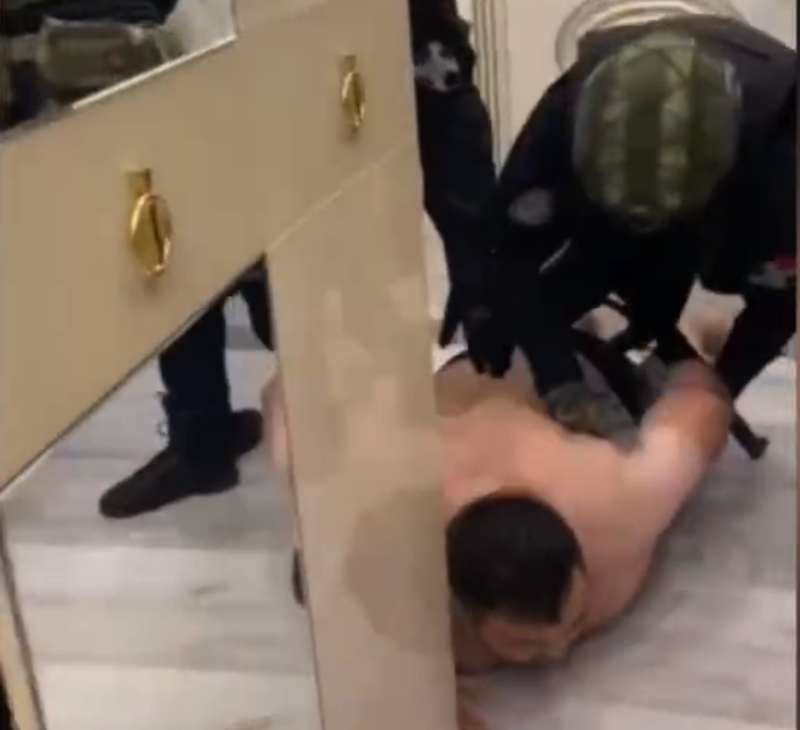    Кадры задержания. Фото: прокуратура Тверской области.