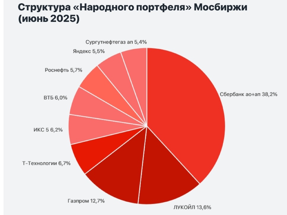 Состав народного портфеля за июнь 2025 года. 