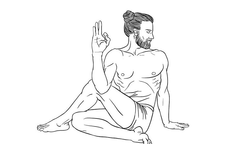 Ардха Матсиендрасана (полупоза мудреца) 