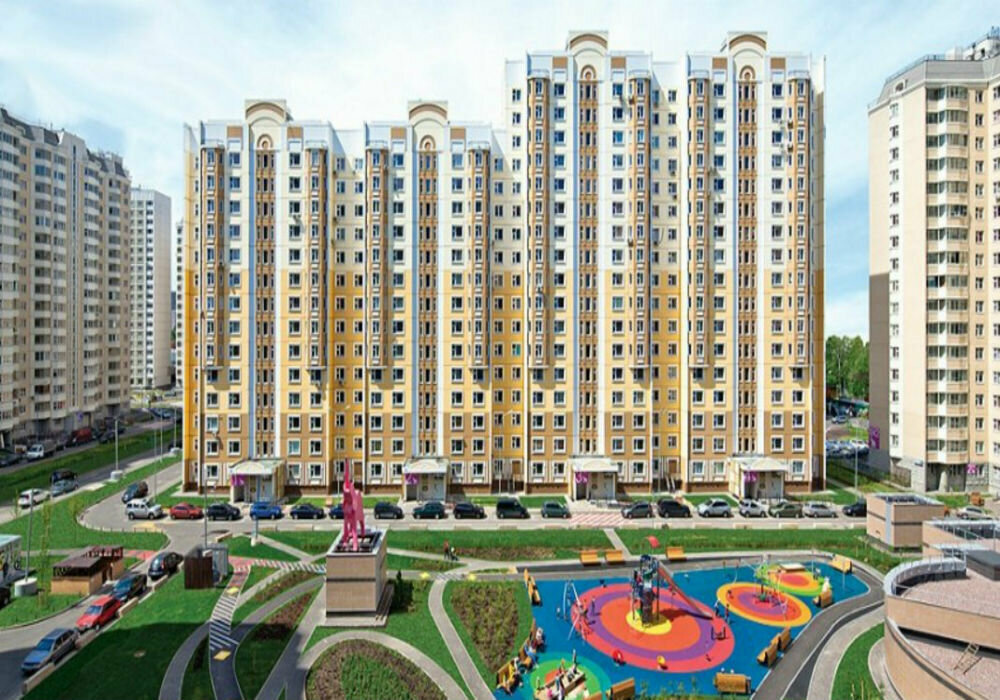 Жилые высотки в Марфино