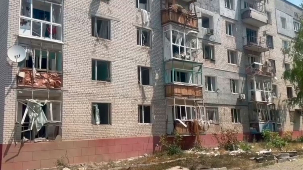    Скриншот видео из телеграм-канала губернатора Запорожской области