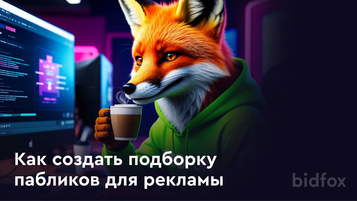 Хотите ускорить запуск рекламы? Используйте подборки пабликов в BidFox для быстрых и эффективных кампаний в соцсетях!