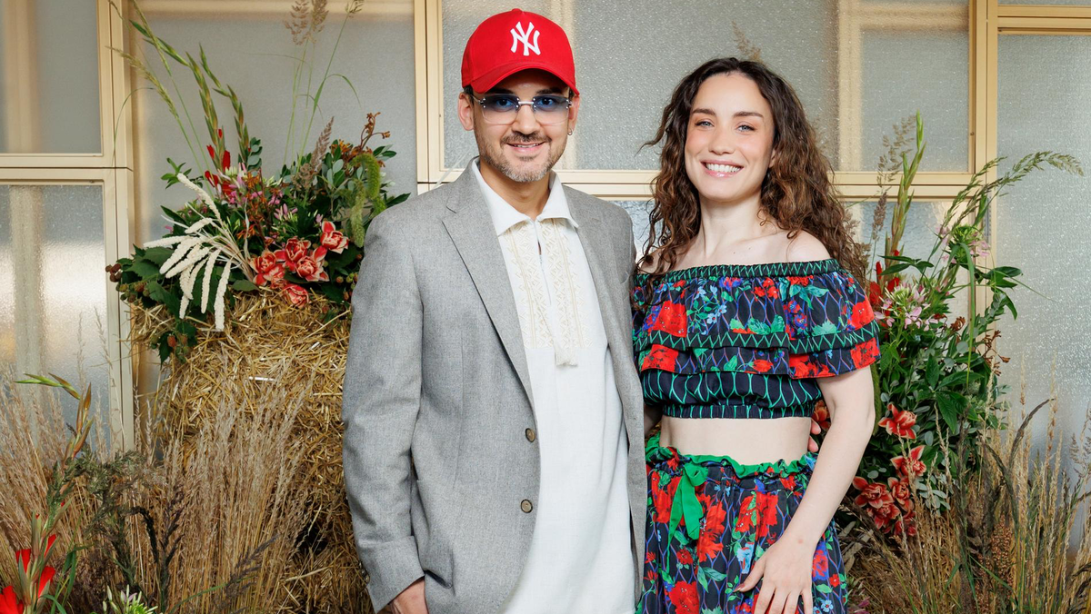    Беркели Овезов и Виктория Дайнеко. Фото: пресс-служба