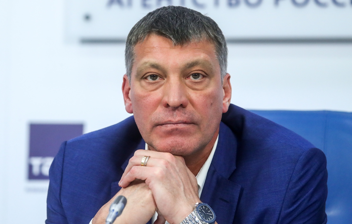    Генеральный секретарь Всероссийской федерации волейбола Александр Яременко   Станислав Красильников/ТАСС