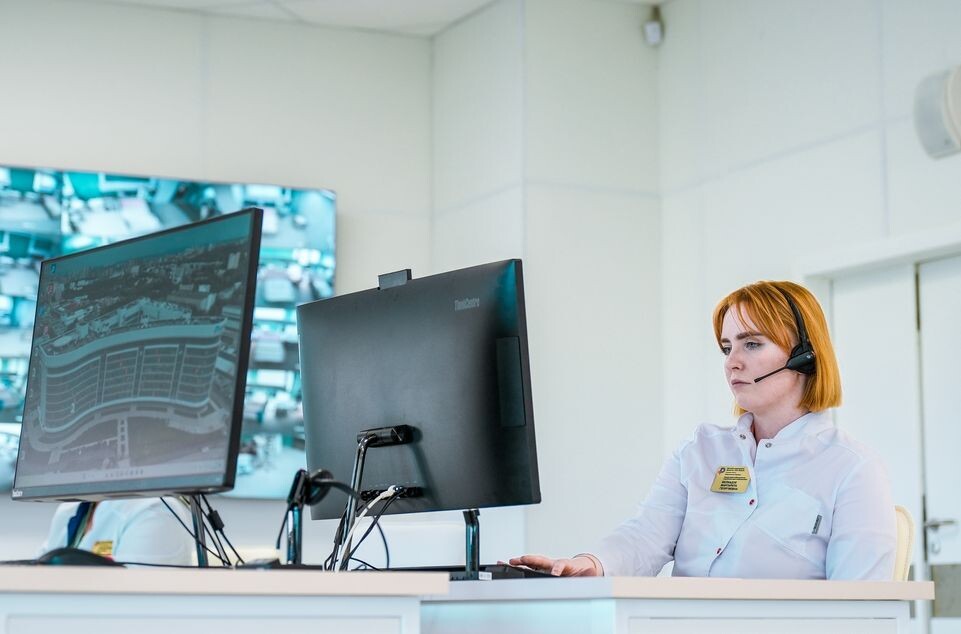     Отделение телемедицины в ДКЦ им. Л.М. Рошаля в Красногорске / Медиасток.рф