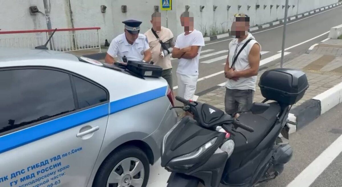    Фото: Telegram\Госавтоинспекция г. Сочи