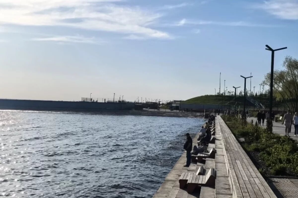    В Новом Уренгое завершается первый этап благоустройства набережной