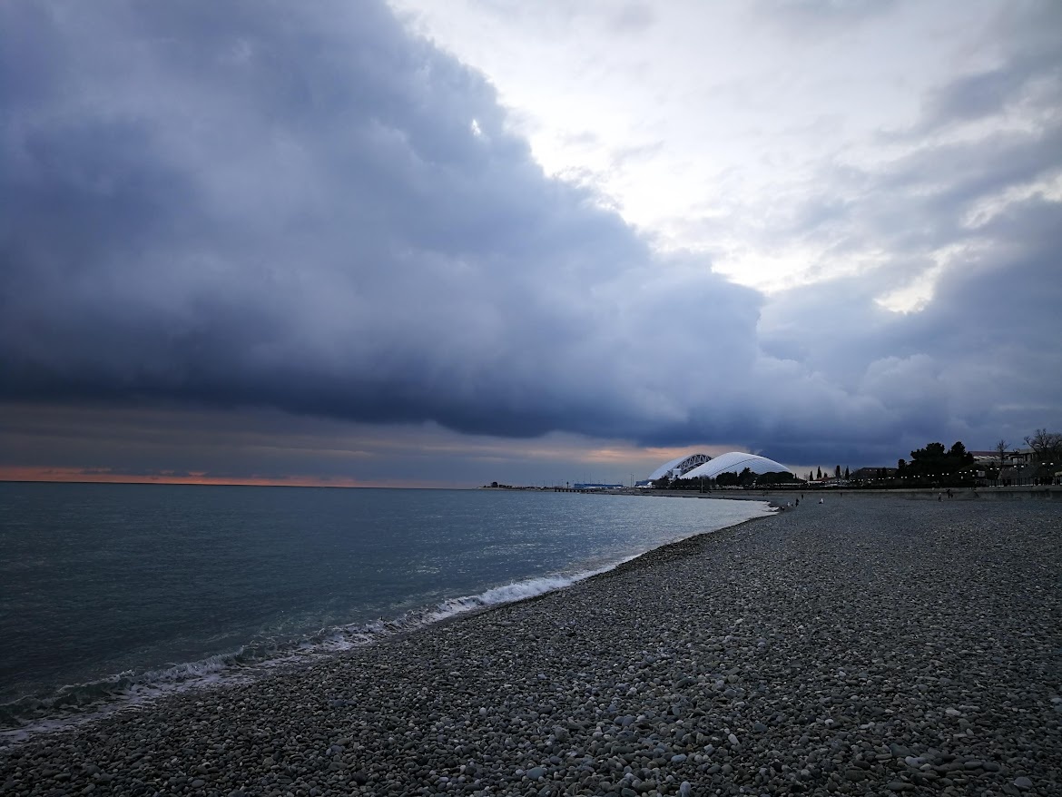 Задумчивое Черное море 