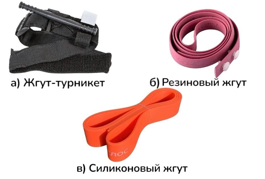 Фото 1. Средства остановки кровотечения.