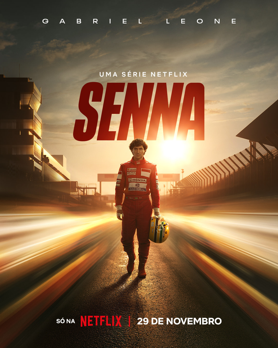 Постер сериала Senna на португальском языке