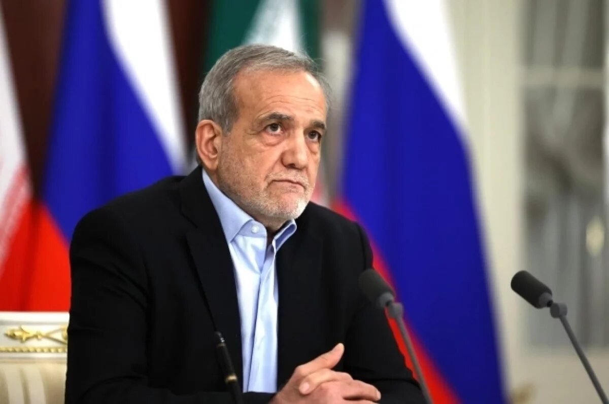    Пезешкиан заявил, что власти Израиля пытались совершить на него покушение