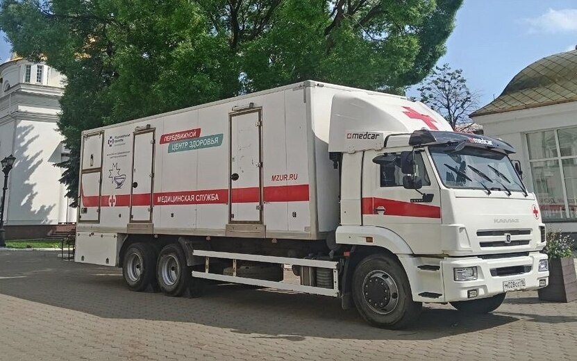    Выездные медпункты заработают в Ижевске