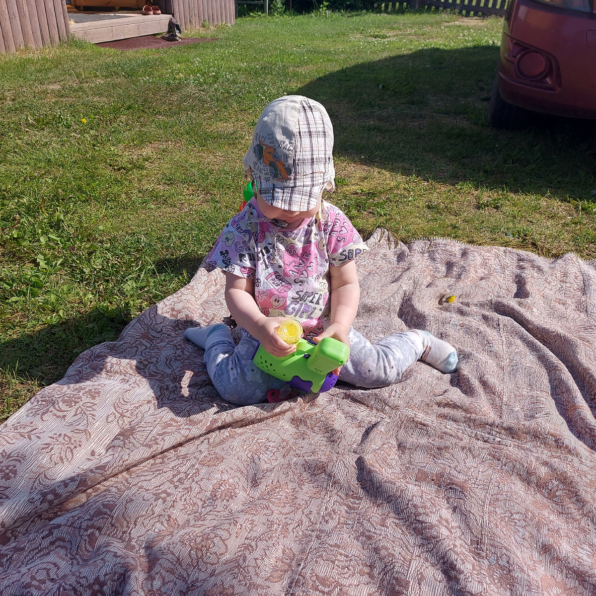 У бабушки в деревне