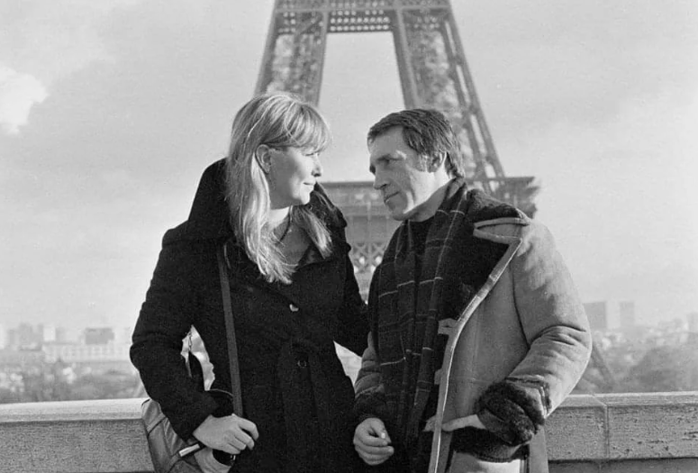 Марина Влади и Высоцкий в Париже. Фото: Pinterest