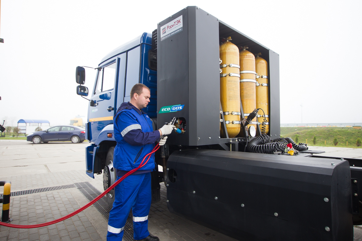 Камаз на газу