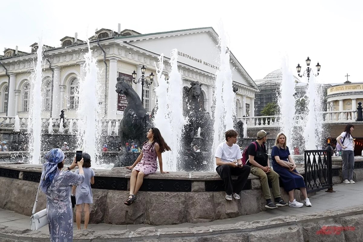    Жара не задержится в столице надолго.