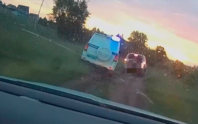    Погоня со стрельбой: нетрезвого водителя задержали в Удмуртии