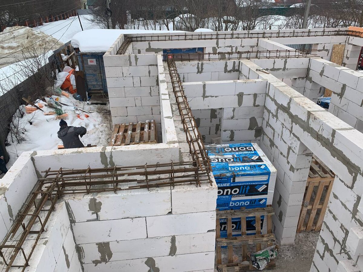 Монтаж армопояса