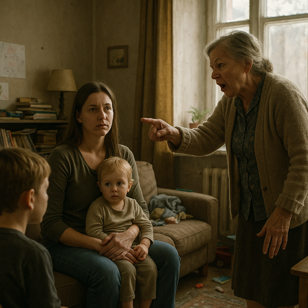 Свекровь решила, что будет мамой моих детей. А я ей не мешаю