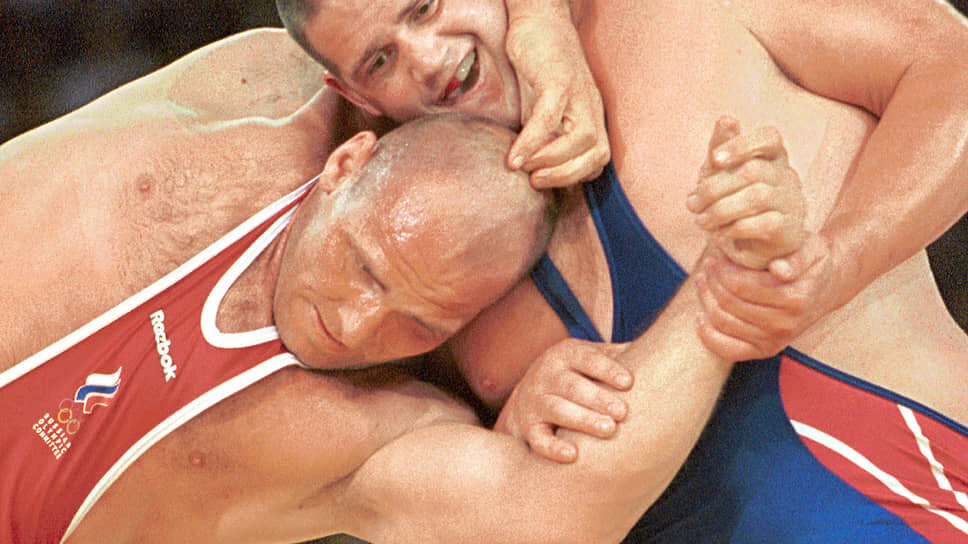 Трехкратный олимпийский чемпион по греко-римской борьбе Александр Карелин..📷Фото: Дмитрий Азаров / Коммерсантъ