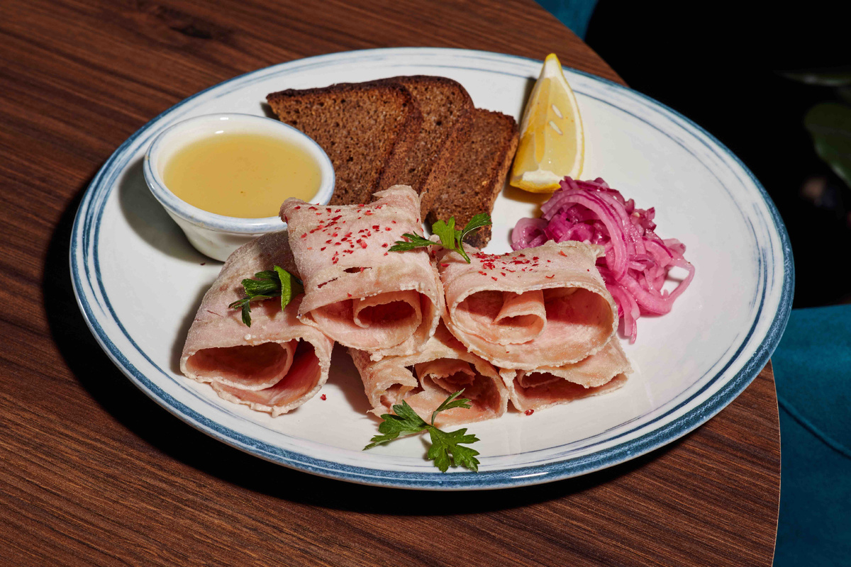 Строганина из пеламиды по-калининградски