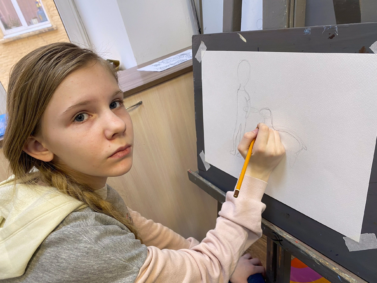 Репетиционный экзамен по композиции.