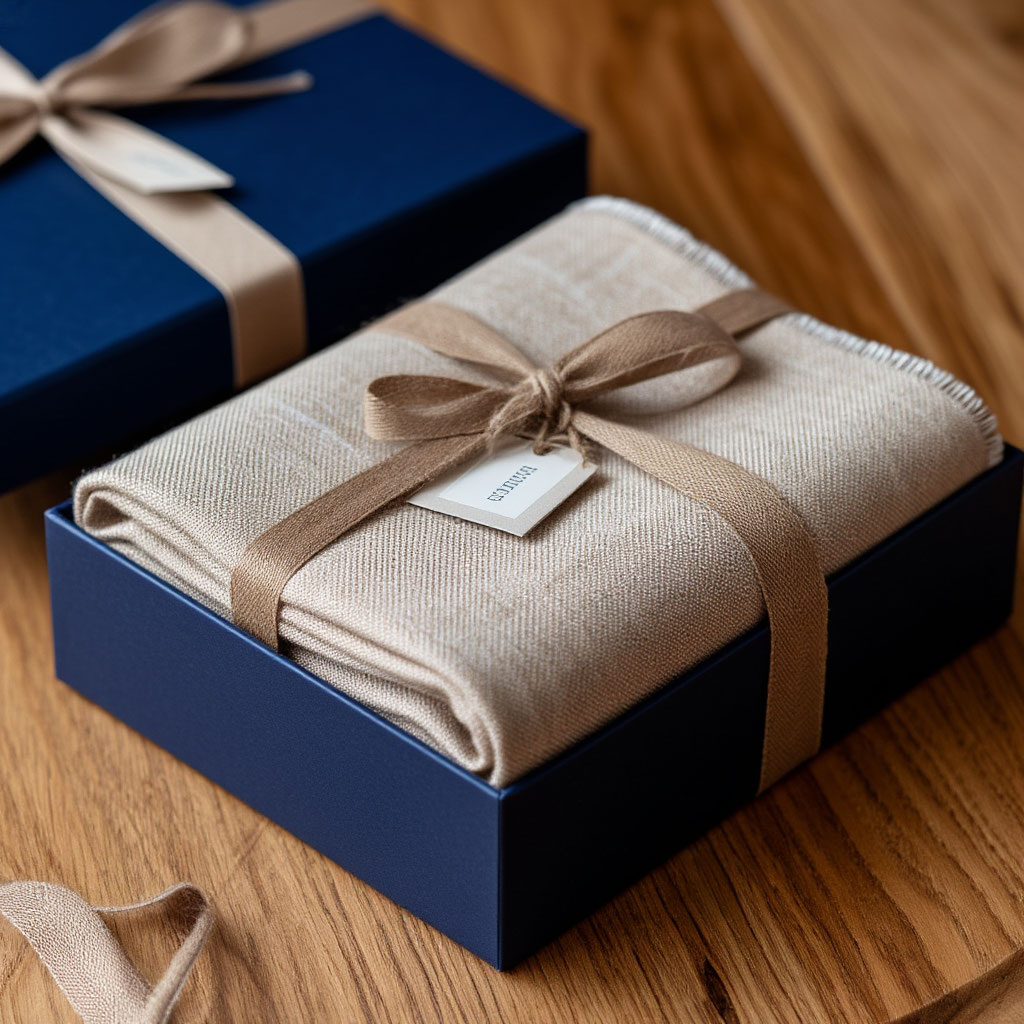 Пледы под брендирование LEO