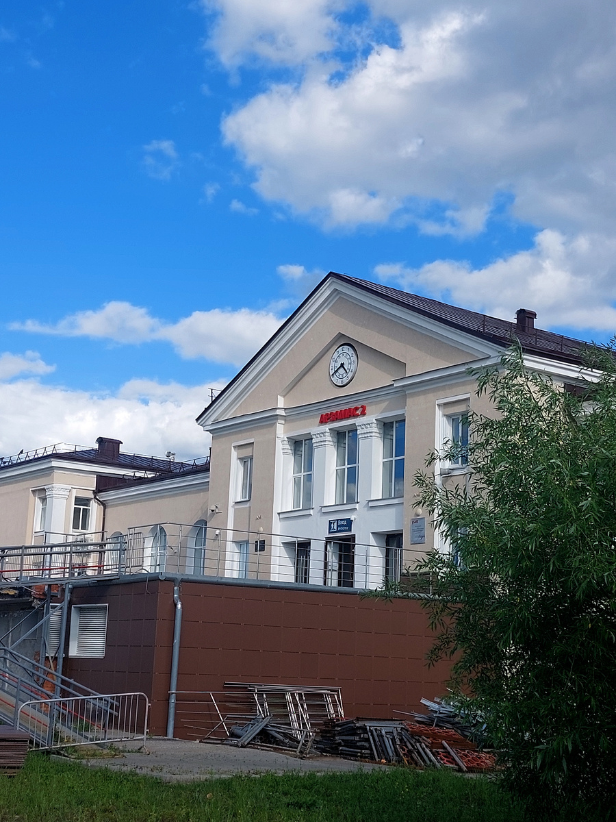 Вокзал Арзамас-2. Ремонт, похоже затянувшийся