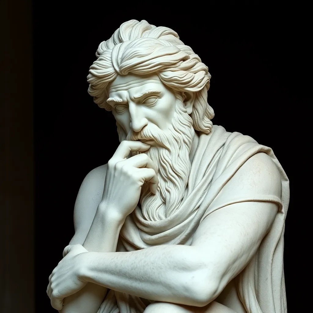 Иллюстрация "Мыслитель".