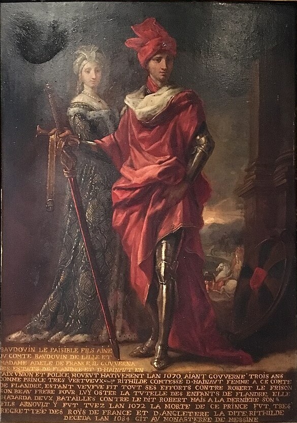 Бодуэн VI и Рихильда