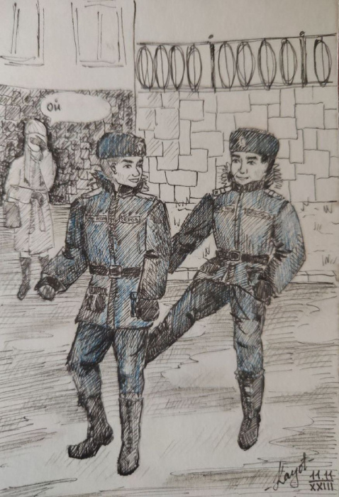 Иллюстрация талантливой художницы Елизаветы Кайновой, моей студентки