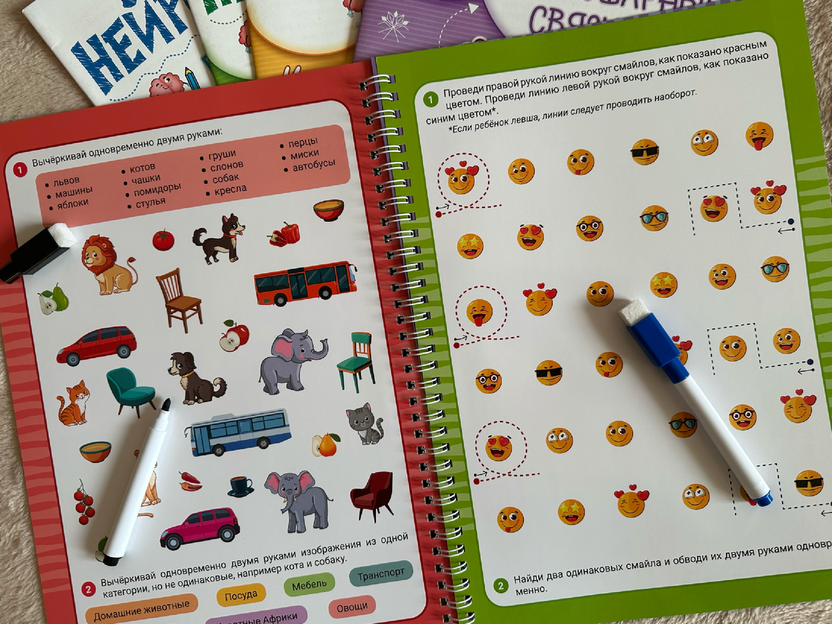 Вариант "Пиши-стирай" позволяет делать упражнения многократно.