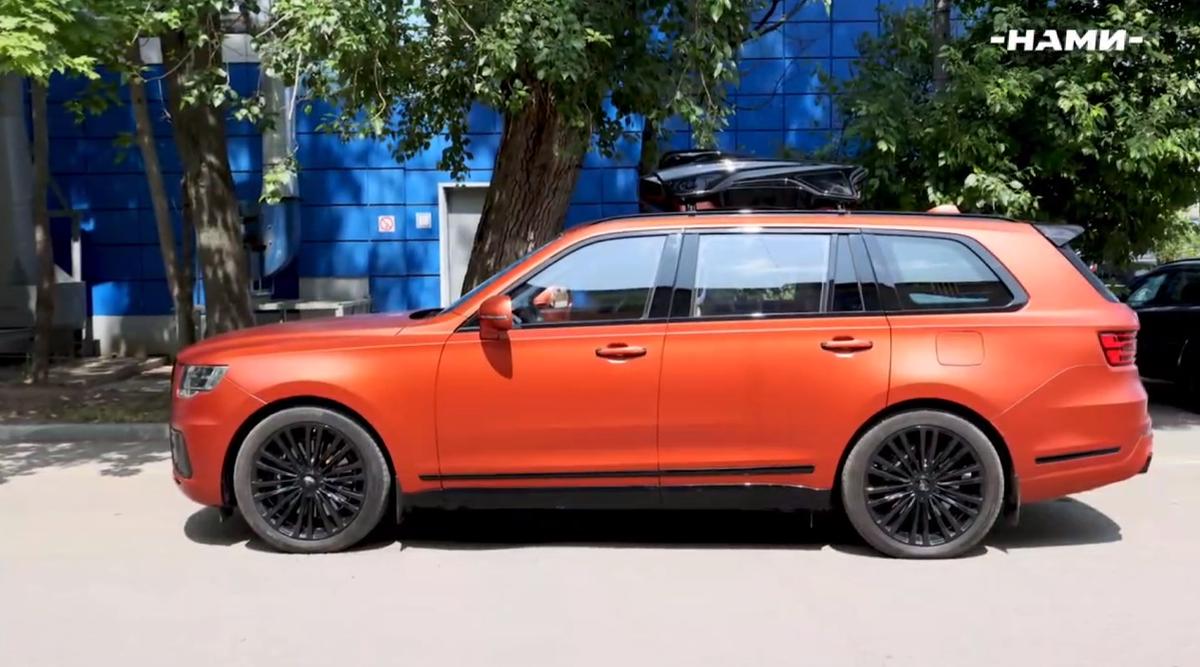 Aurus Komendant с сенсорным боксом