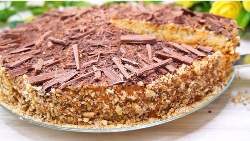 Готовлю торт в микроволновке за 20 минут вместе с выпечкой, без печенья и желатина