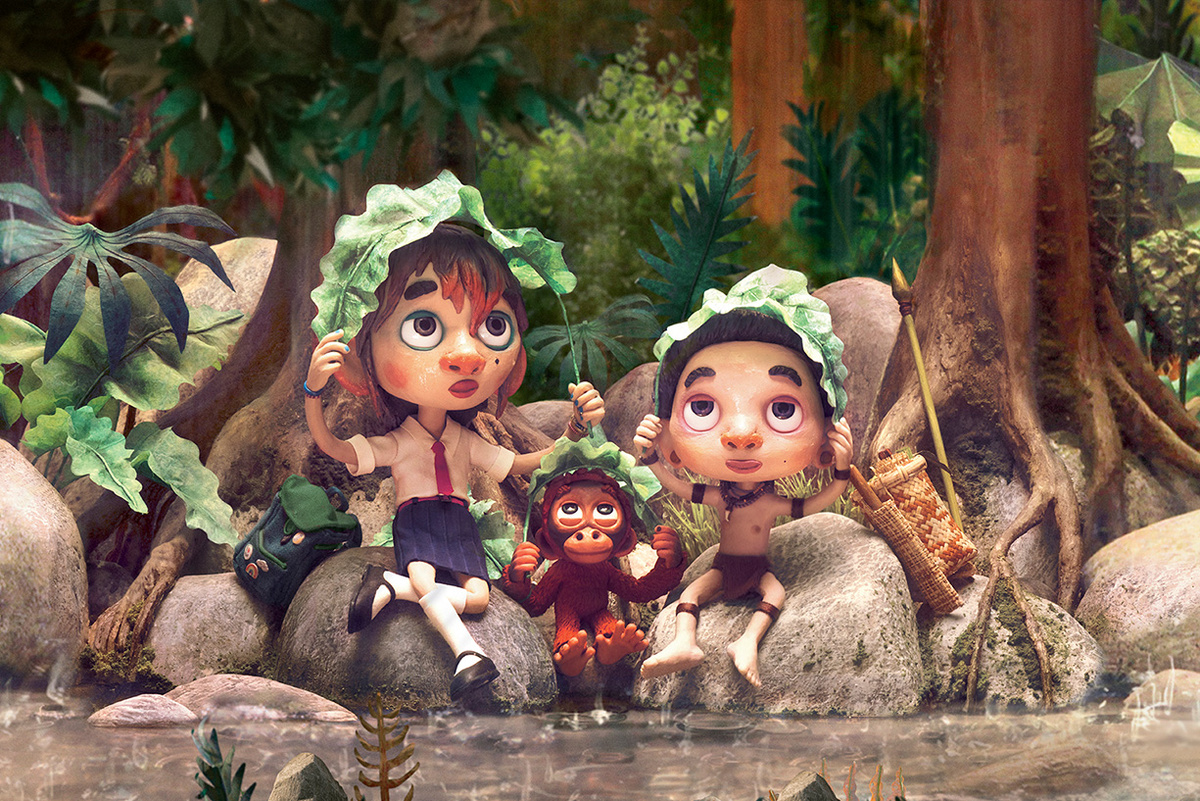 [Кадр из мультфильма «Дикая семейка»]