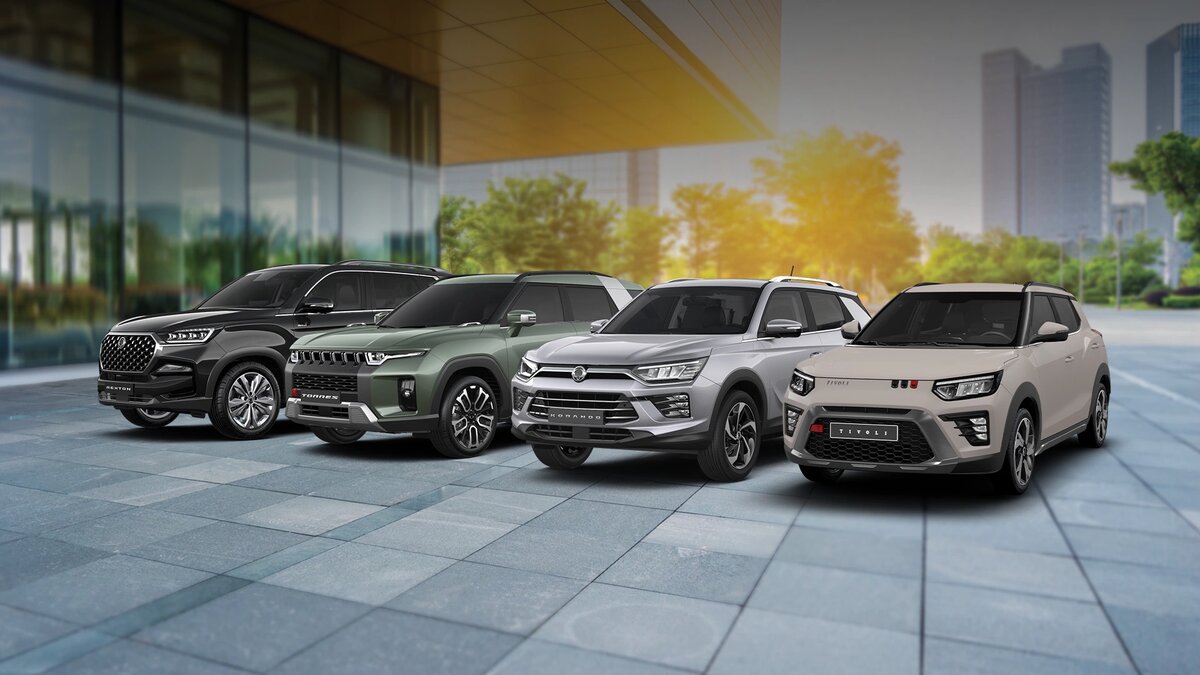 Модели бренда KGM. Источник: kgm.ru