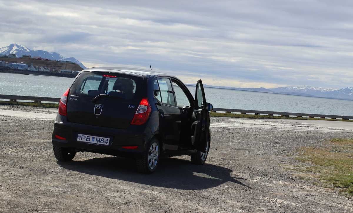 Наш супербюджетный i10 на время поездки