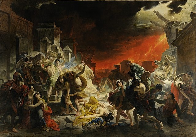 К. Брюллов, "Последний день Помпеи".