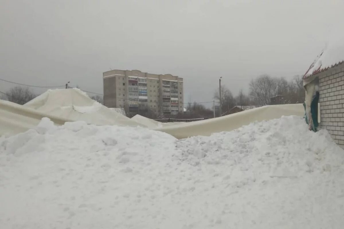    В Нелидово оправдали директора ФОКа, купол которого обрушился от снега