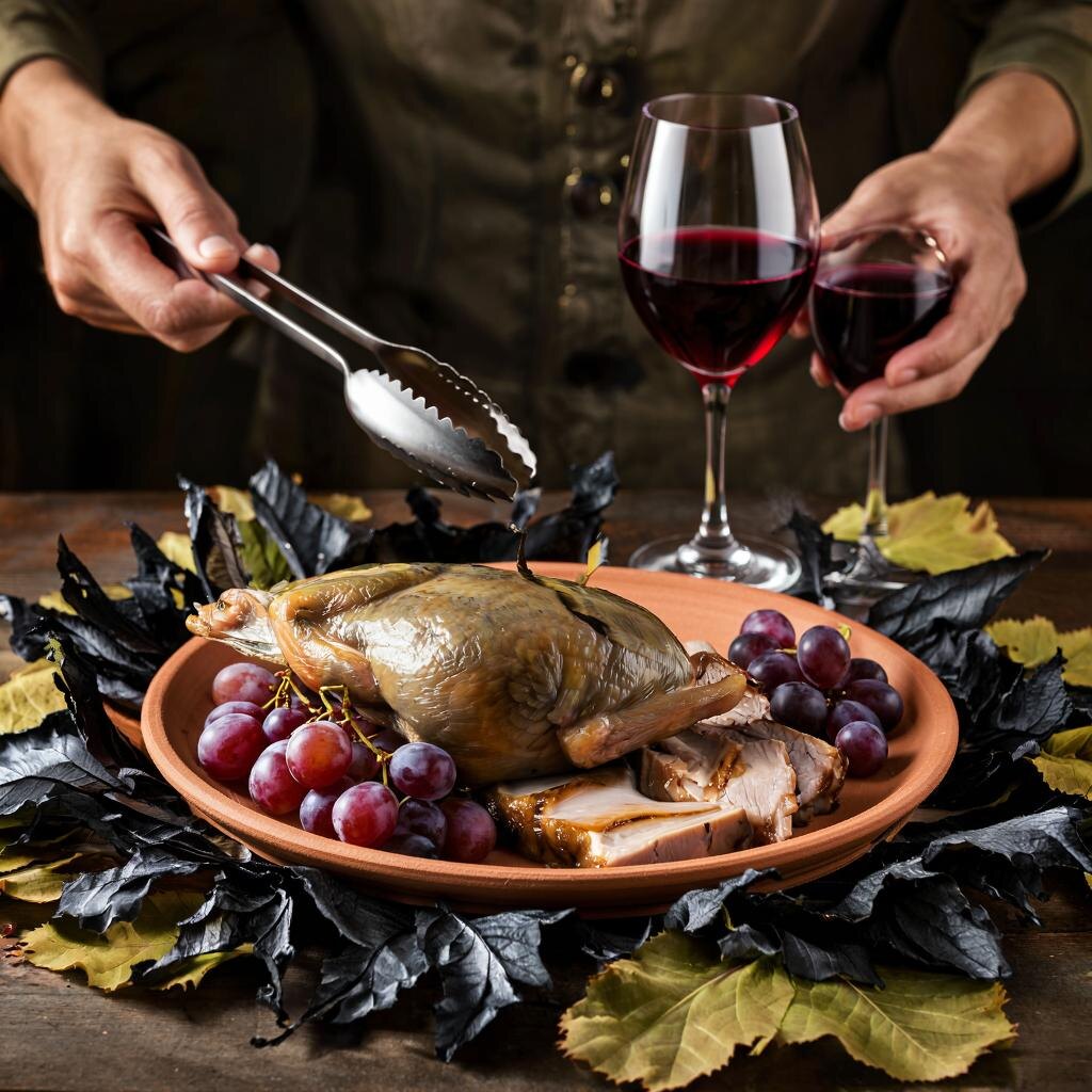 Перепела с дымком: Теплый ужин в грузинском стиле