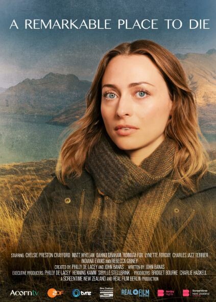 Промо-обложка сериала "Прекрасное место, чтобы умереть"