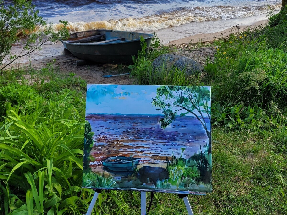 Летом легко найти вдохновение в окружающей природе